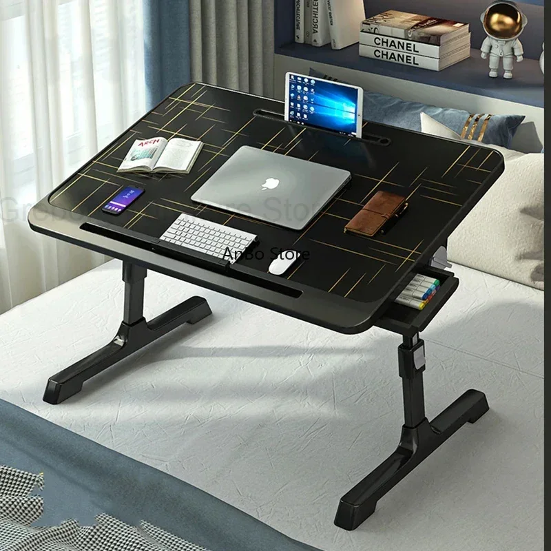 Bed Desk Small Table plus-Sized Laptop Desk Foldable Lazy Table Dormitory Students Lap Desk HY folding bed desk small table plus sized laptop desk foldable lazy table laptop stand dormitory students lap desk schreibtisch hy