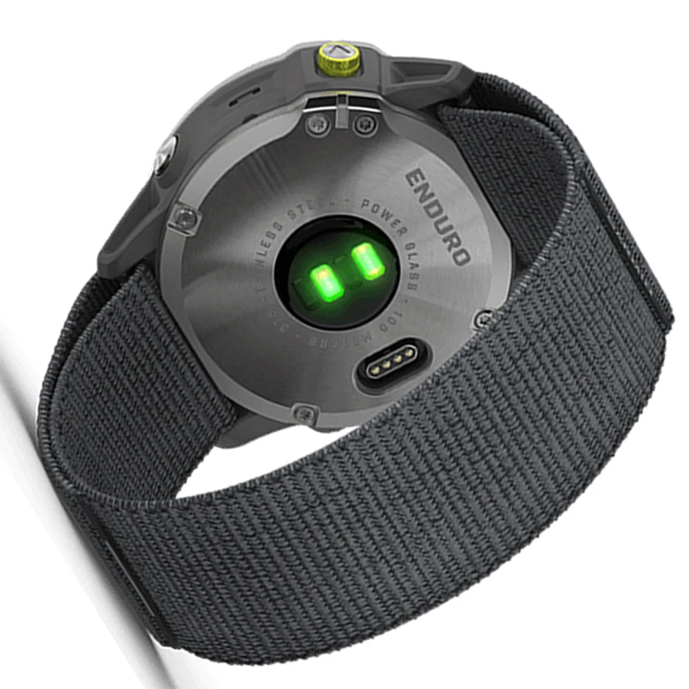 Breathable Nylon Sports Watchband - QuickFit Design, 22mm/26mm