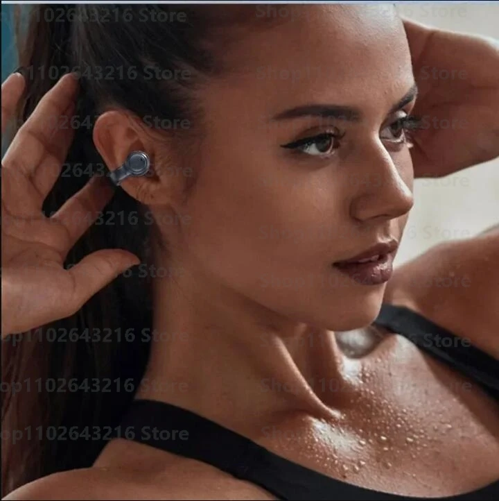 Wireless Earbuds TWS Bluetooth Earbuds with Charging Case Motion Noise Cancelling Headphone with Mic for Gaming Sport