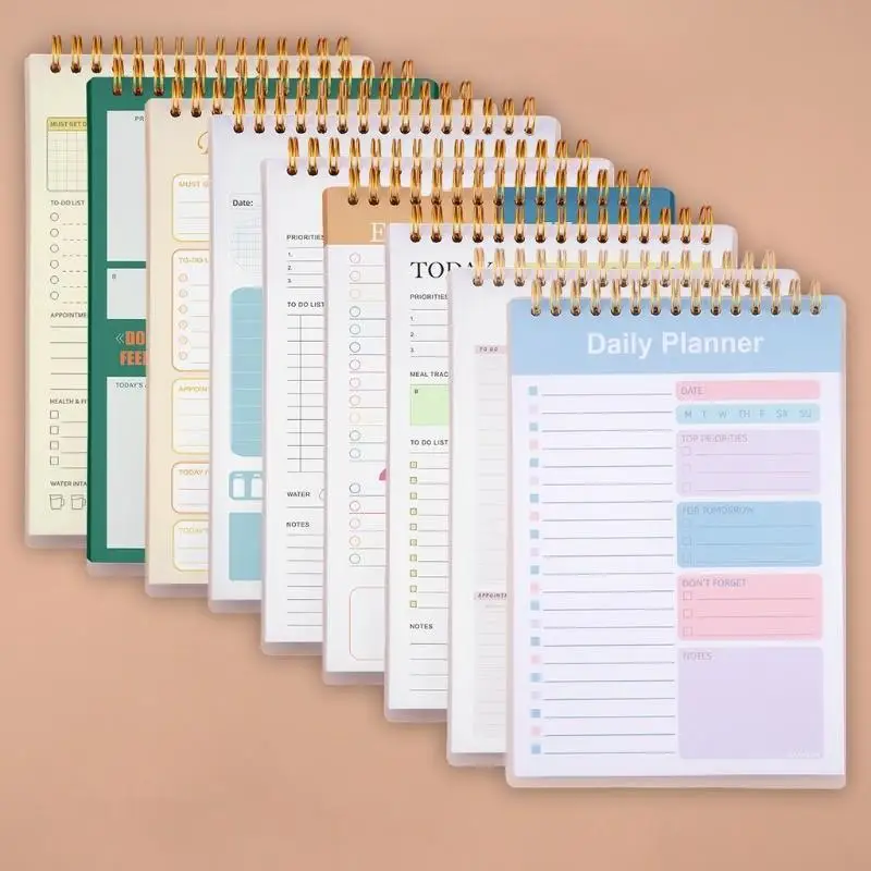 A5 To Do List Notepad Undated Daily Planner Notebook 50 Sheet Stationery Teacher Gift Diary Campus Agenda Office Supplies