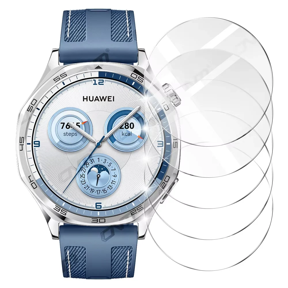 Huawei Watch gt 5,gt5 pro,46mm, 42mm, 41mm,2.5d用の傷防止強化 
