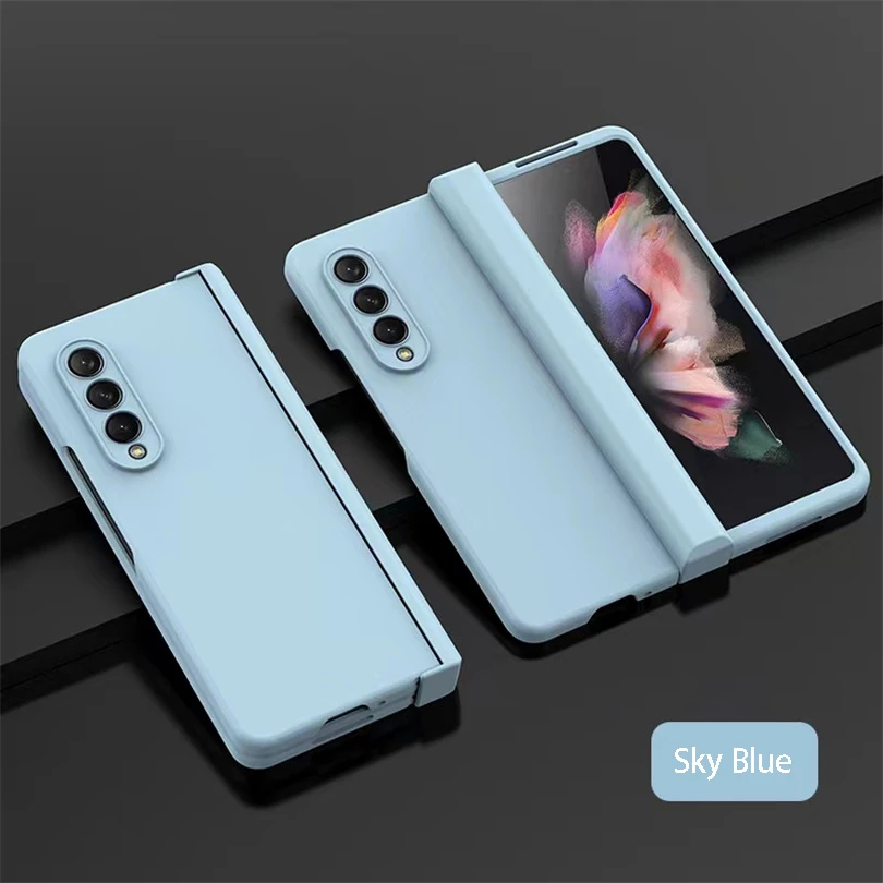 Ultra Thin Shockproof Folding Case - 360° Full Protection Candy Color Hard Cover