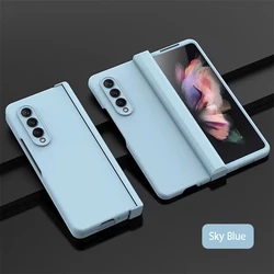 Ultra Thin Shockproof Folding Case - 360° Full Protection Candy Color Hard Cover for Samsung Z Fold 4 (MG)