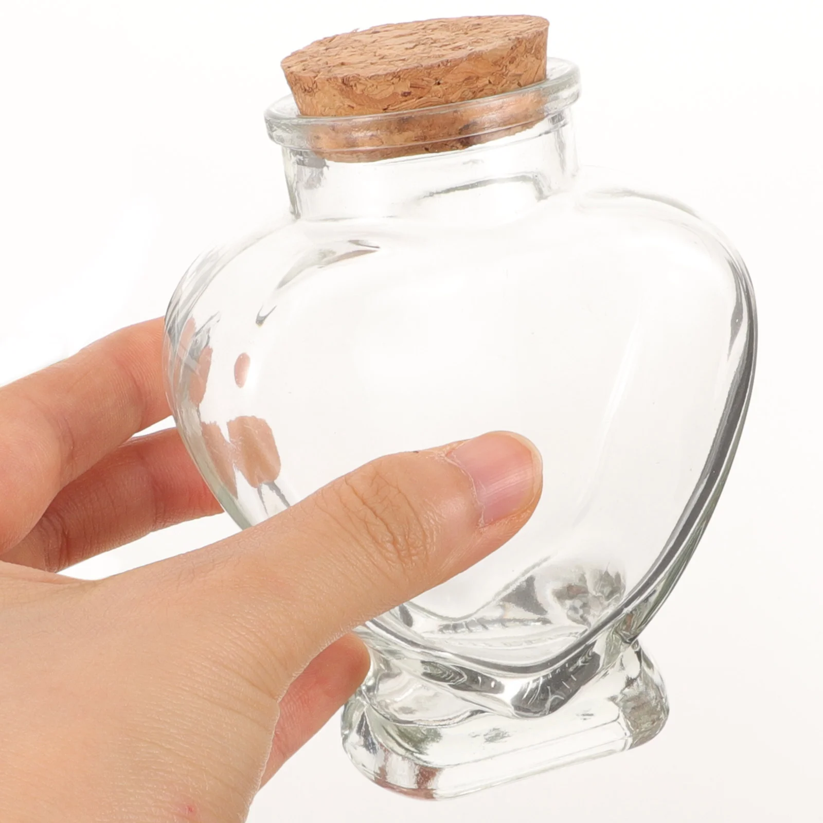 3 Pcs Wedding Sand Ceremony Bottle Set Glass Jars Storage Bottles Transparent Landscape Bottle Wishing Containers Craft Storage