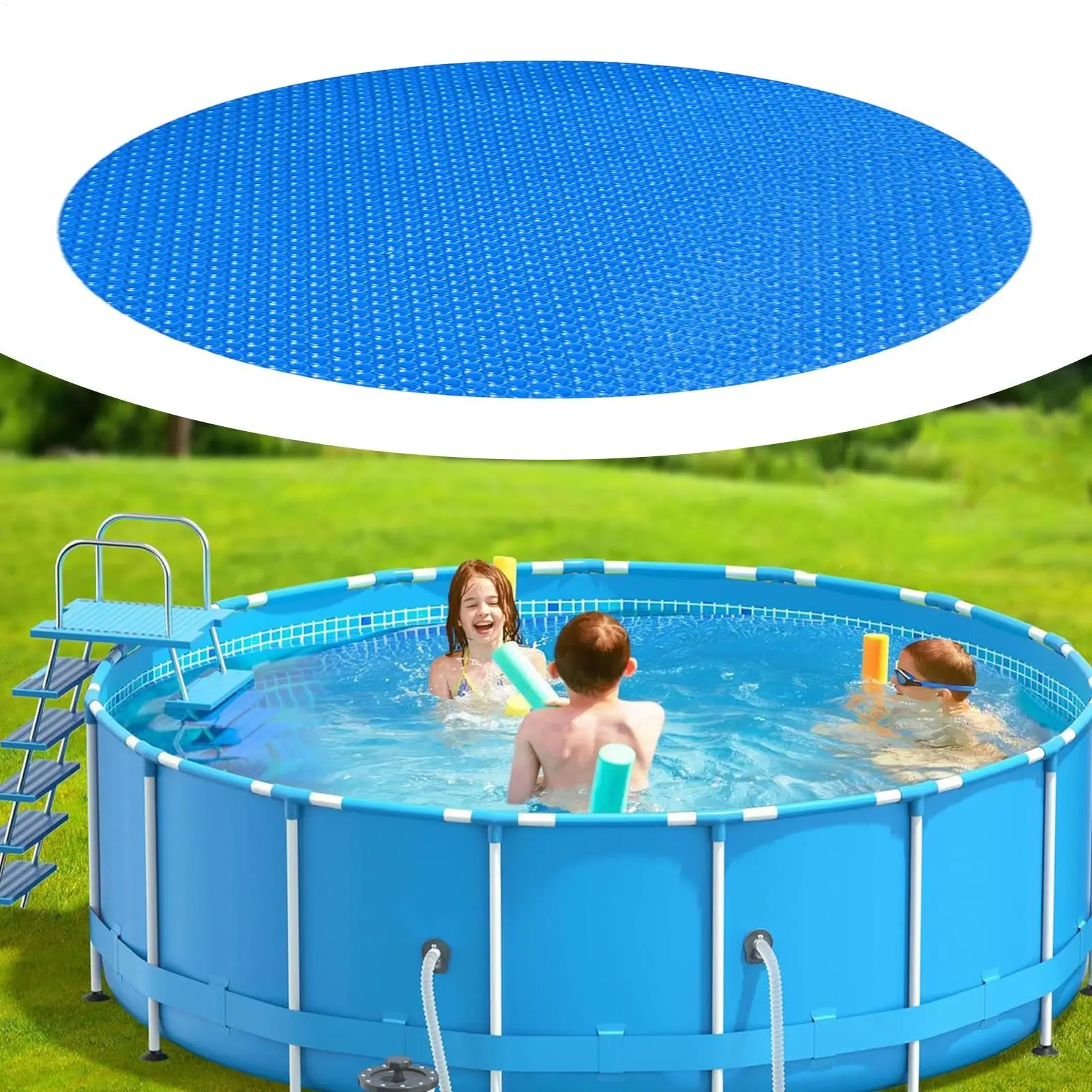 2025 Solar Pool Cover Rectangle/ Round Solar Blanket For Pools Inground Aboves Ground Swimming Pool Solar Cover Solar Covers