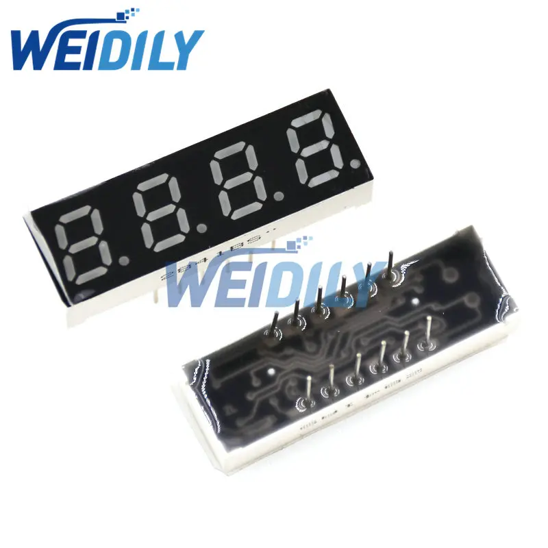 0.28inch LED display 7 Segment 1 Bit 2 Bit 3 Bit 4 Bit Digit Tube Red Common Cathode Anode Digital 5PCS led modules led module led light