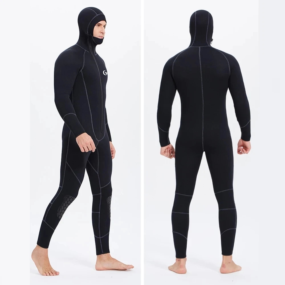 Professional Wetsuit 7mm Scuba Snorkeling Jellyfish Diving Suit Men