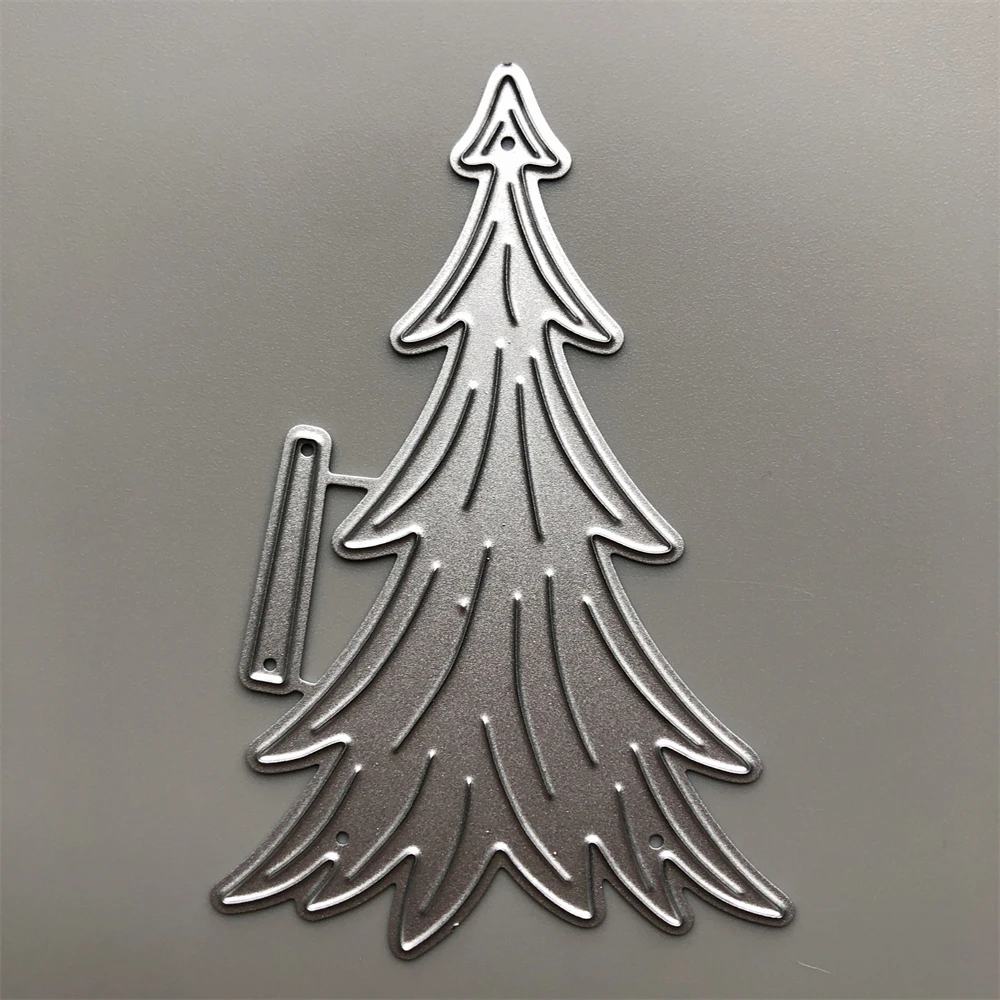 2022 Christmas Tree Cutting 2022 New Christmas Tree Metal Cutting Dies Diy Scrapbooking Embossing Paper  Photo Album Stamps Crafts Templates Mould Stencils| | - Aliexpress