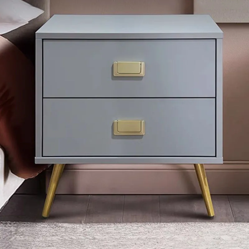 

Cute Minimalist Kids Night Table Small Knobs Wood Space Saving Bedroom Bedside Table Modern Storage Mesitas De Noche Furnitures