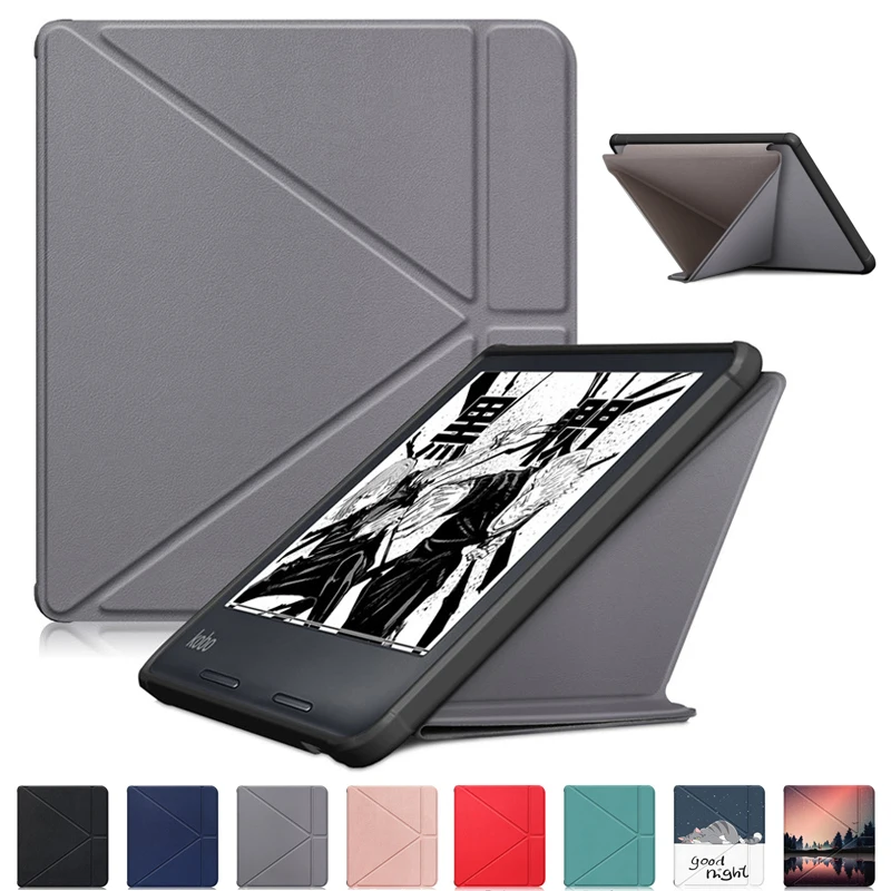 Kobo Funda Sleepcover Lavanda con Stand para Kobo Libra 2