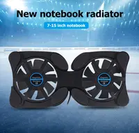 Foldable Cooling Pad Laptop Cooler with Double Fans Laptop Stand USB Powered for 7-15 inch Notebook PC LCD Display Cooler Holder - Image 4