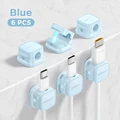 6 Pcs Blue