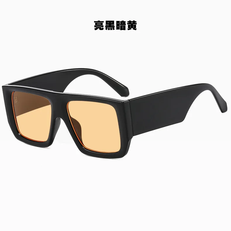 Punk Kühlen Übergroßen Quadratischen Rahmen Radfahren Frauen Sonnenbrille Luxus Marke Design Männer Sonnenbrille Sport Stick Winddicht Brille UV400 – Detail 13