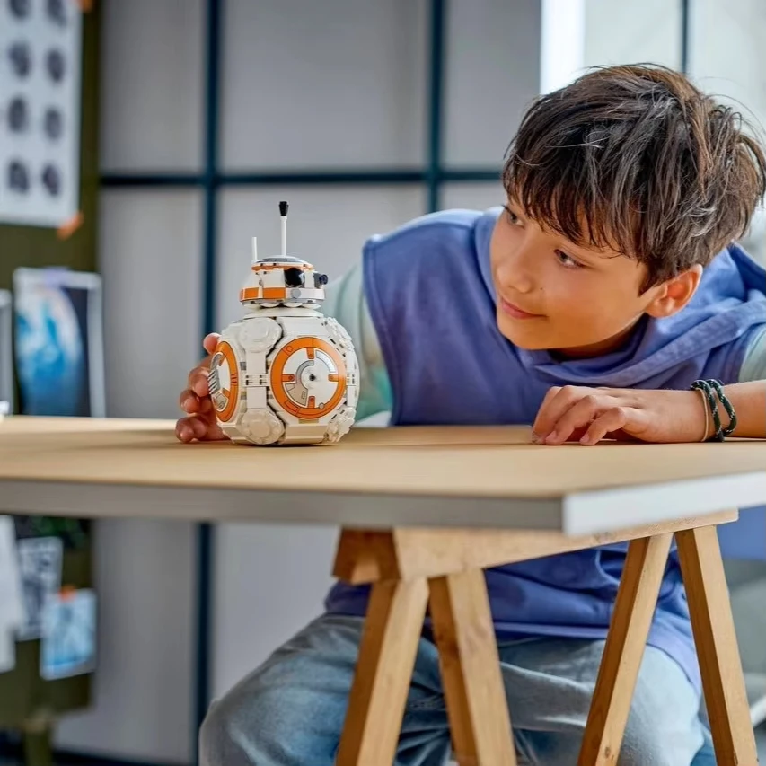 새로운 MOC 플래닛 시리즈 빌딩 블록 세트, BB-8 기계식 간호 로봇 장난감 크리스마스 생일 선물