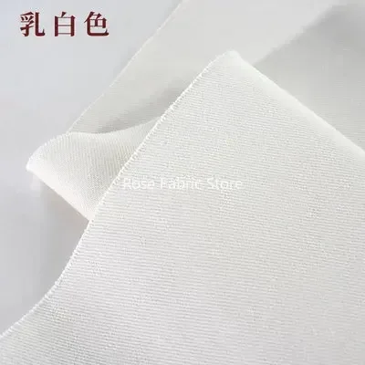 1 Meter Premium Cotton Twill Khaki Cloth Fabric - Carbon Brushed & Washed