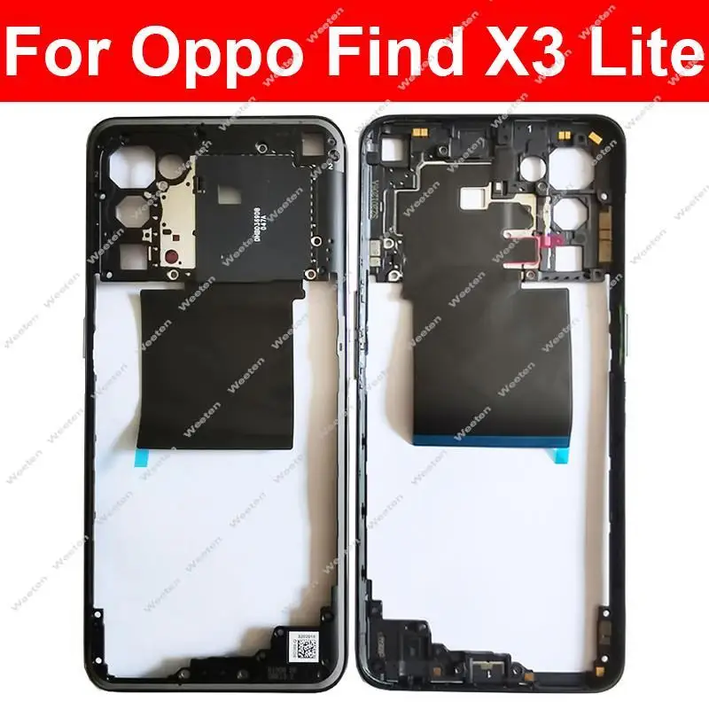 Рамка для OPPO Find X3 Lite X3lite, рамка с боковыми кнопками