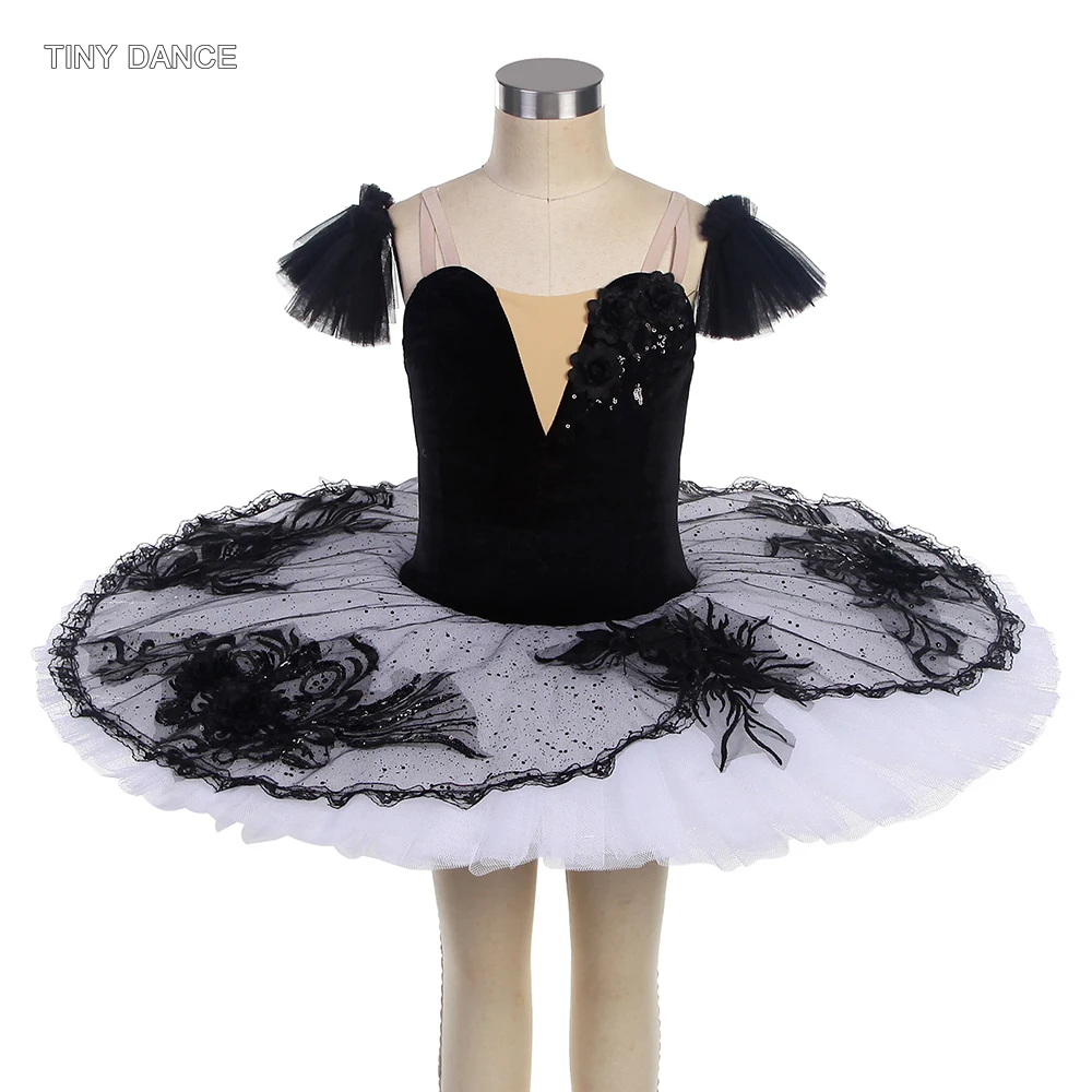 

Black Velvet Bodice Professional Ballet Dance Tutu Costume for Girls and Women Theather Costumes Ballerina Dress BLL565