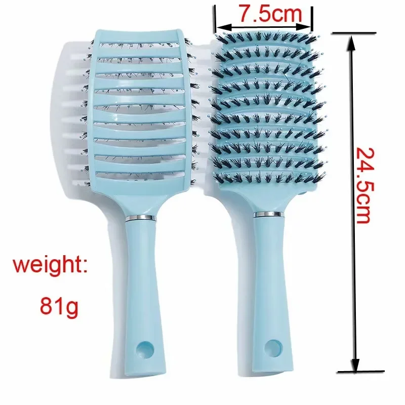 오리지널 헤어 브러시 매직 헤어 빗 Detangling 헤어 브러시 Detangle 이가 마사지 빗 여성 Tangle Hairdressing Salon 2021