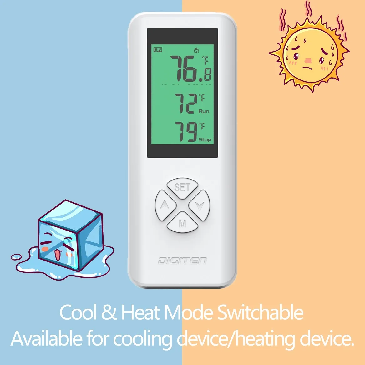 DIGITEN Plug in Thermostat Wireless Thermostat Outlet Greenhouse Thermostat  Remote Control Heating Mat Temperature Controller Ou - AliExpress