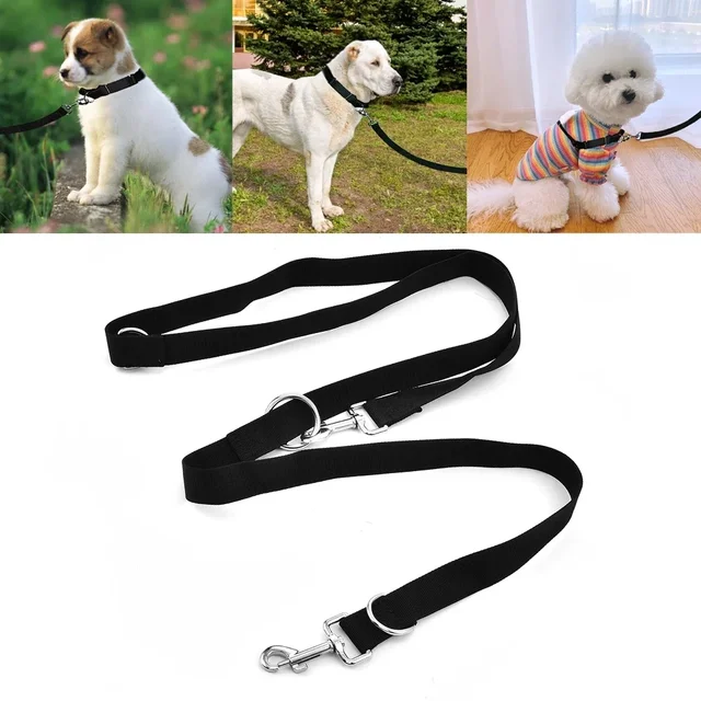 Adjustable Dogs Walking Training Lead Police Style Control Dog Lead Leash Dog Chain Dog Leashes Safety Pet Leashes 2