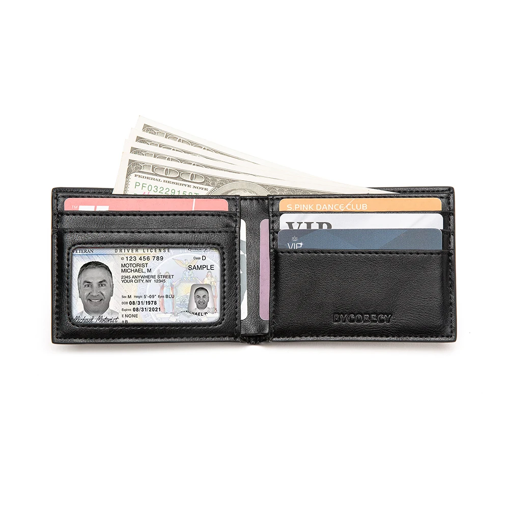Carbon Fiber Wallet Mens Wallet Card Holder Card Holder Wallet Ultra thin Men Wallet Money Clip Carbon Fiber ID Card Holder RFID Slim Money Clips Bags Purse