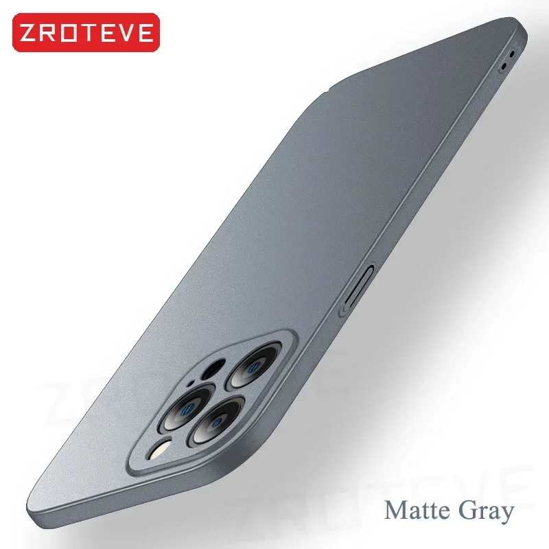 ZROTEVE Luxury Slim Matte Hard PC Cover - Premium Phone Case