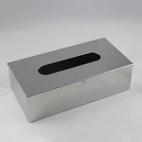 Wet Tissue Box Stainless Steel Desktop Seal Baby Wipes Paper Storage  Dispenser Holder Household Waterproof 2