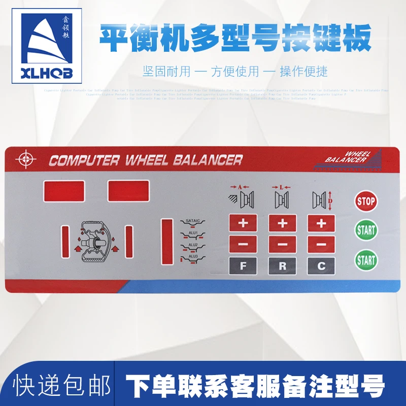 Accessori Per Macchine Equilibratrici Dinamiche Pneumatico Bilanciamento Dinamico Pannello Di Controllo Funzionamento Pulsante Pulsante Pannello Inter