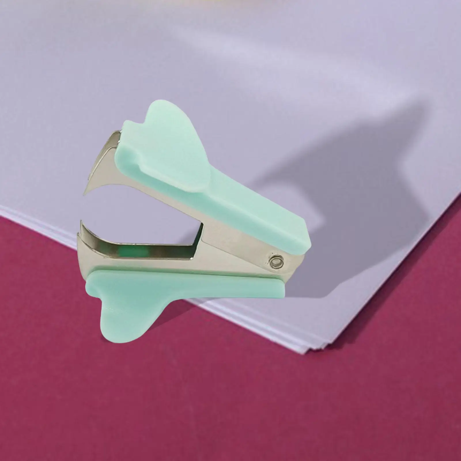 사무실 및 교육 시설용 휴대용 클로 스테이플 제거기 3개