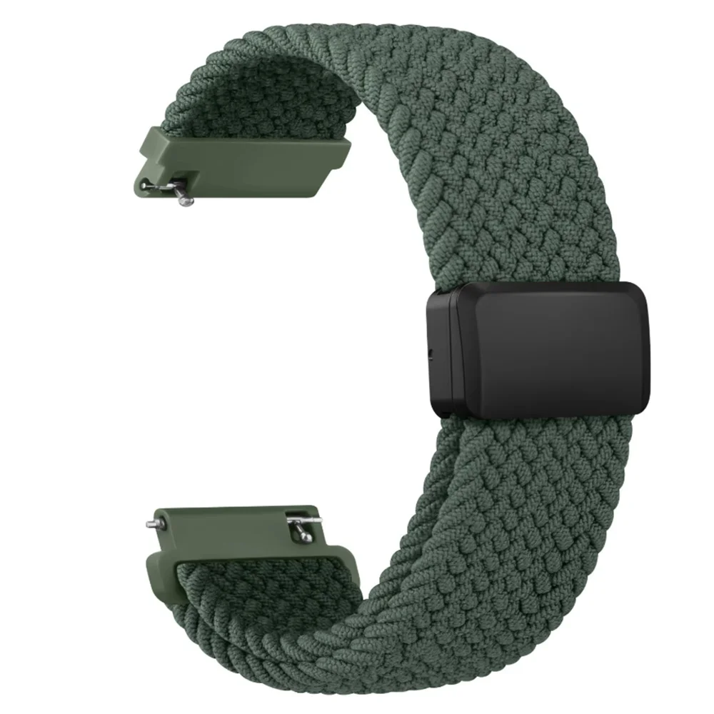 Braided Magnetic Bracelet Watchband, 22mm Strap