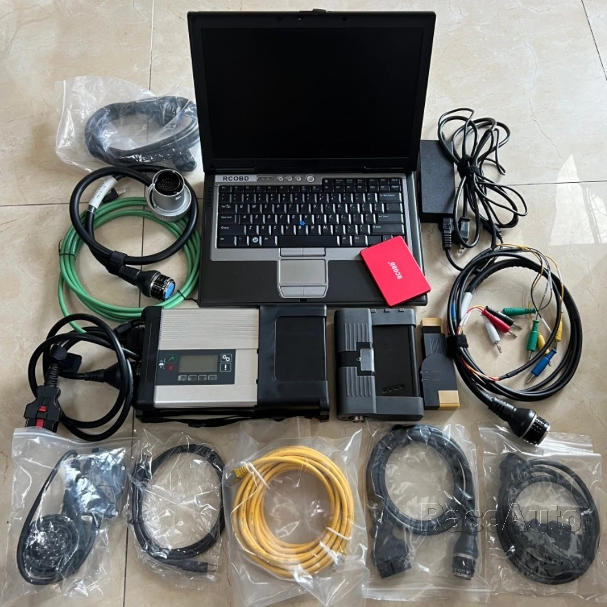 

Newest 2IN1 Mb Star C5 and for BM*W Icom a2 in One Hdd 1tb Latest Software Diagnostic Tool Laptop d630 Ready to Use