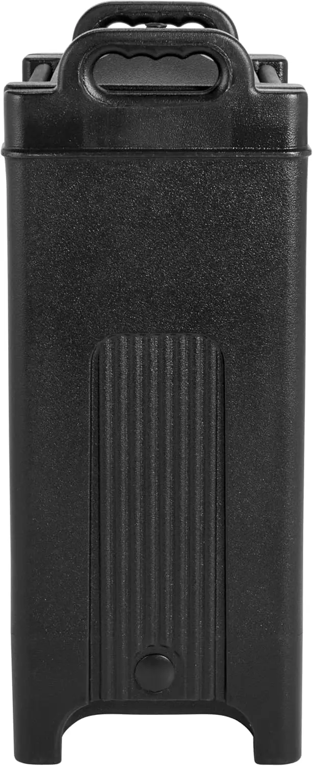 Commercial Beverage Dispenser 5-Gallon Insulated Hot and Cold Beverage Dispenser/Server, NSF, Black (29A-001)