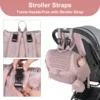 Large Capacity Mom Backpack Fashion Backpack For Mothers Baby Stroller Hanging Bag Mommy Totes Outdoor Travel Backpack 3
