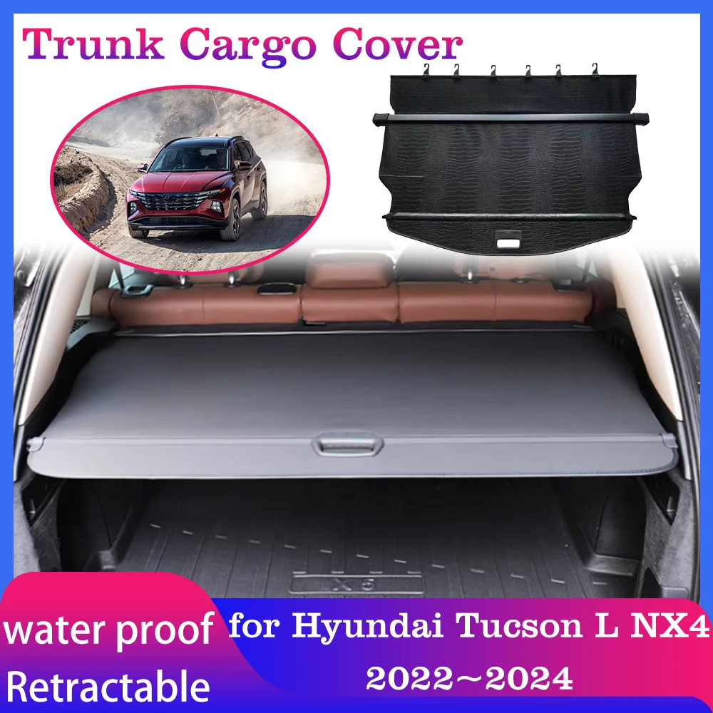 Car Trunk Cargo Cover for Hyundai Tucson L NX4 2022~2024 2023 Blinds Panel Luggage  Rear Tray Security Shielding Shade Accessorie - AliExpress