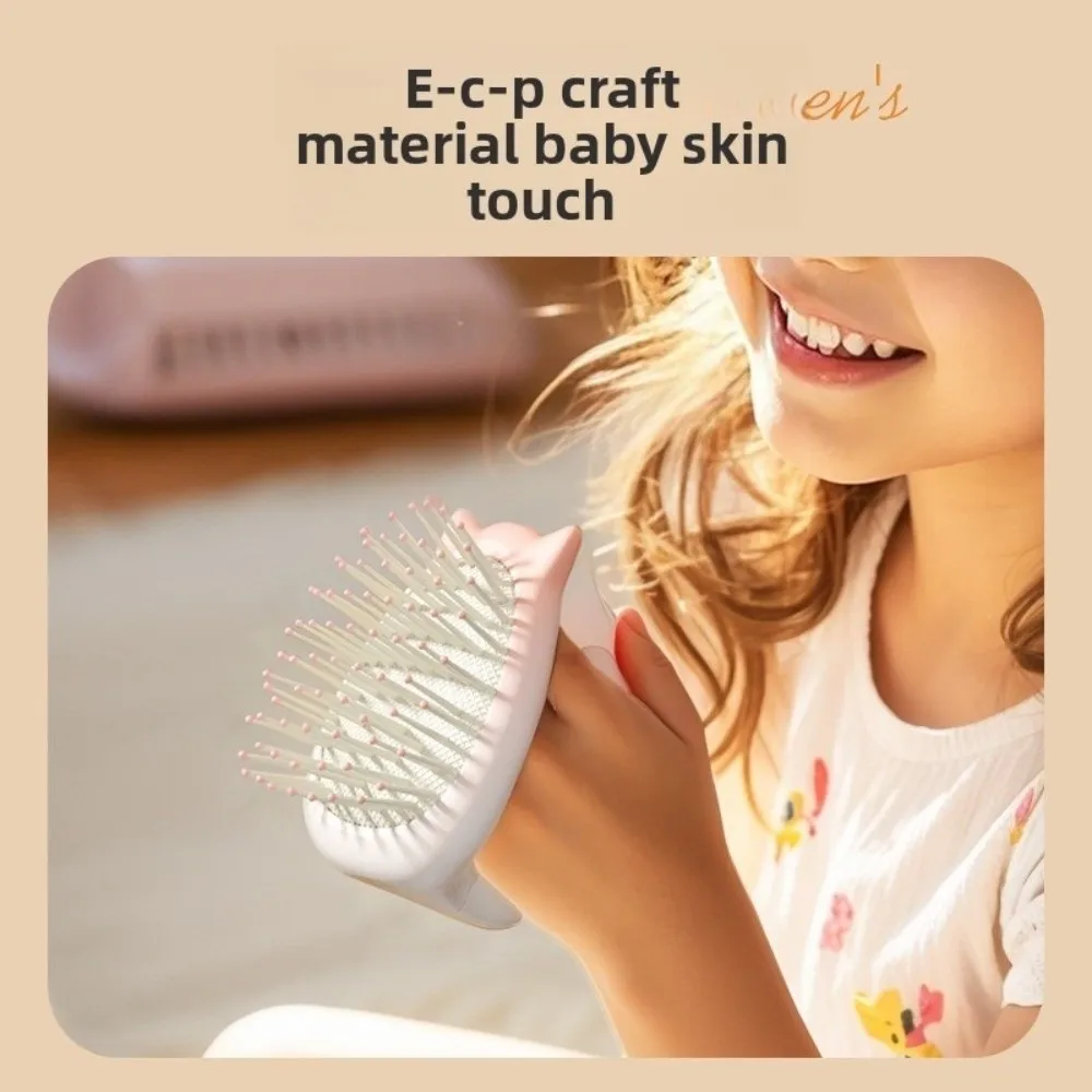 Cat Shaped Air Cushion Comb Hair Massage Anti-static Cartoon Hair Brush Lovely Hair Accessories Hairdressing Comb Student