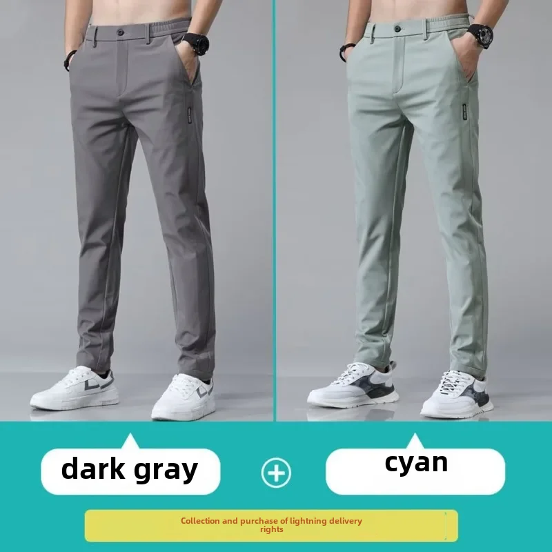 Dark gray + light green