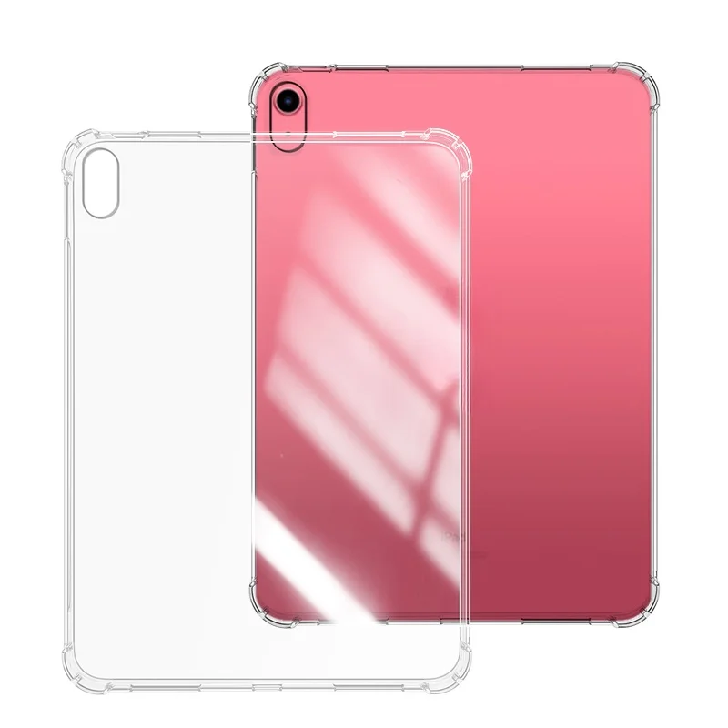 

For iPad 10th Gen 2022 10.9'' TPU Case for iPad pro 11 4th 3rd 2nd Gen Transparent Case 2021 9th 8 7 Air 5 6th 5th Mini 6