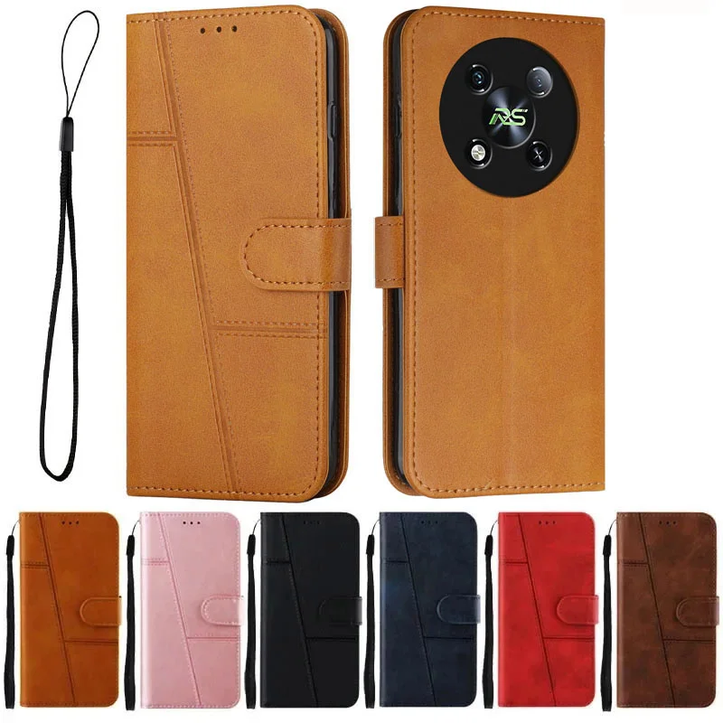 Itel RS4 Leather Flip Wallet Phone Case Cover