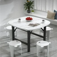 Folding Computer Dining Table – Multi-Use Kitchen, Coffee, Side Table for Living Room & Restaurant Hospitality Use - Image 2