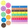 DIY Magnetic Fraction Learning Strip Montessori Toys Fractions Math Toys Arithmetic Educational Teaching Aids  Assembling Puzzle 1