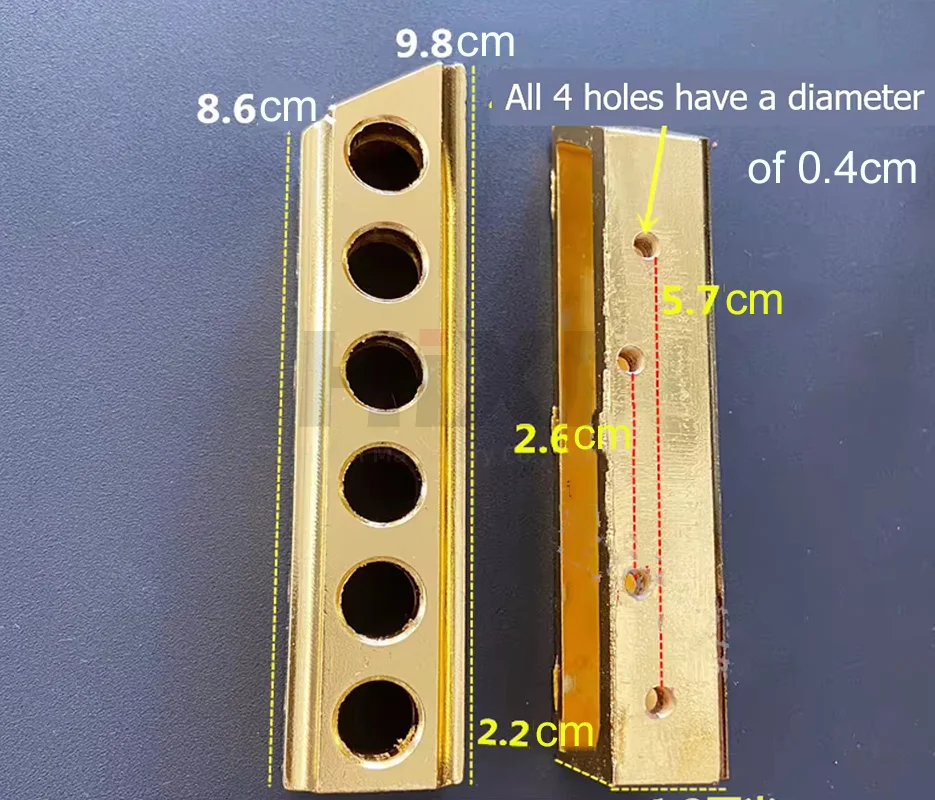Heat Block For FR-900 Automatic Sealing Machine, Band Sealer Parts, Heat Dissipation Block, Heating Pipe