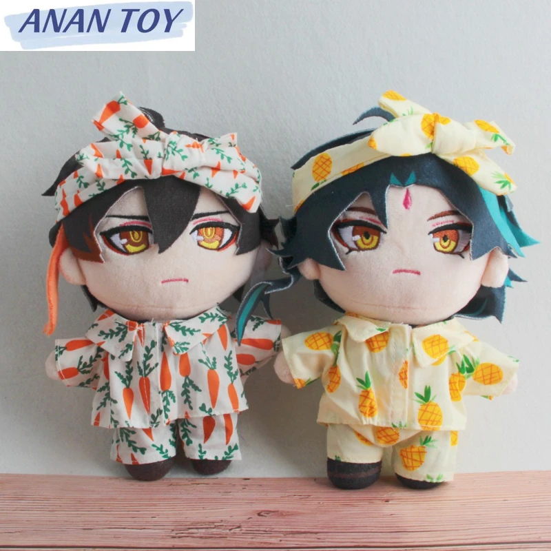 

20cm Dolls Clothes Summer T-shirt Yellow Duck Kawaii Pajamas for Mini EXO Skz Kpop Anime Genshin Impact Game Plush Accessories