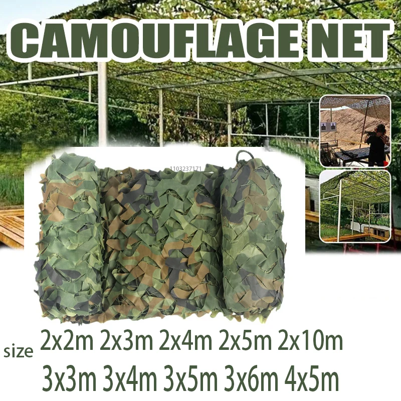 Military camouflage net garden hunting car tent camouflage netting