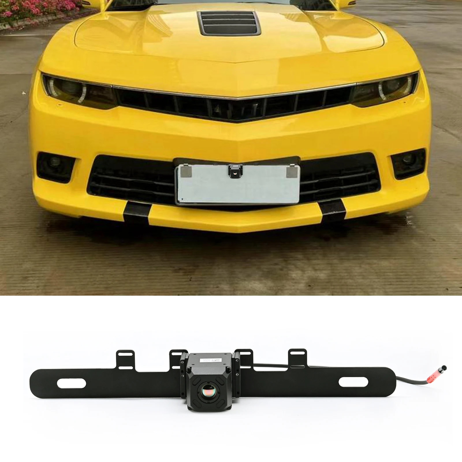 LHODR 차량용 열화상 카메라 384 열화상 렌즈 USB 인터페이스 AI 소프트웨어 탑재 4배율 F150, Dodge RAM, Camaro, Tesla 등에 적합