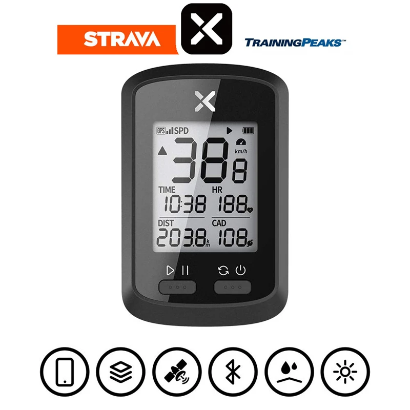 

Xingzhe Mountain Bike XOSS G+ Cycling GPS Computer IAMOK Wireless Speedometer IPX7 Waterproof Bicycle Accessories