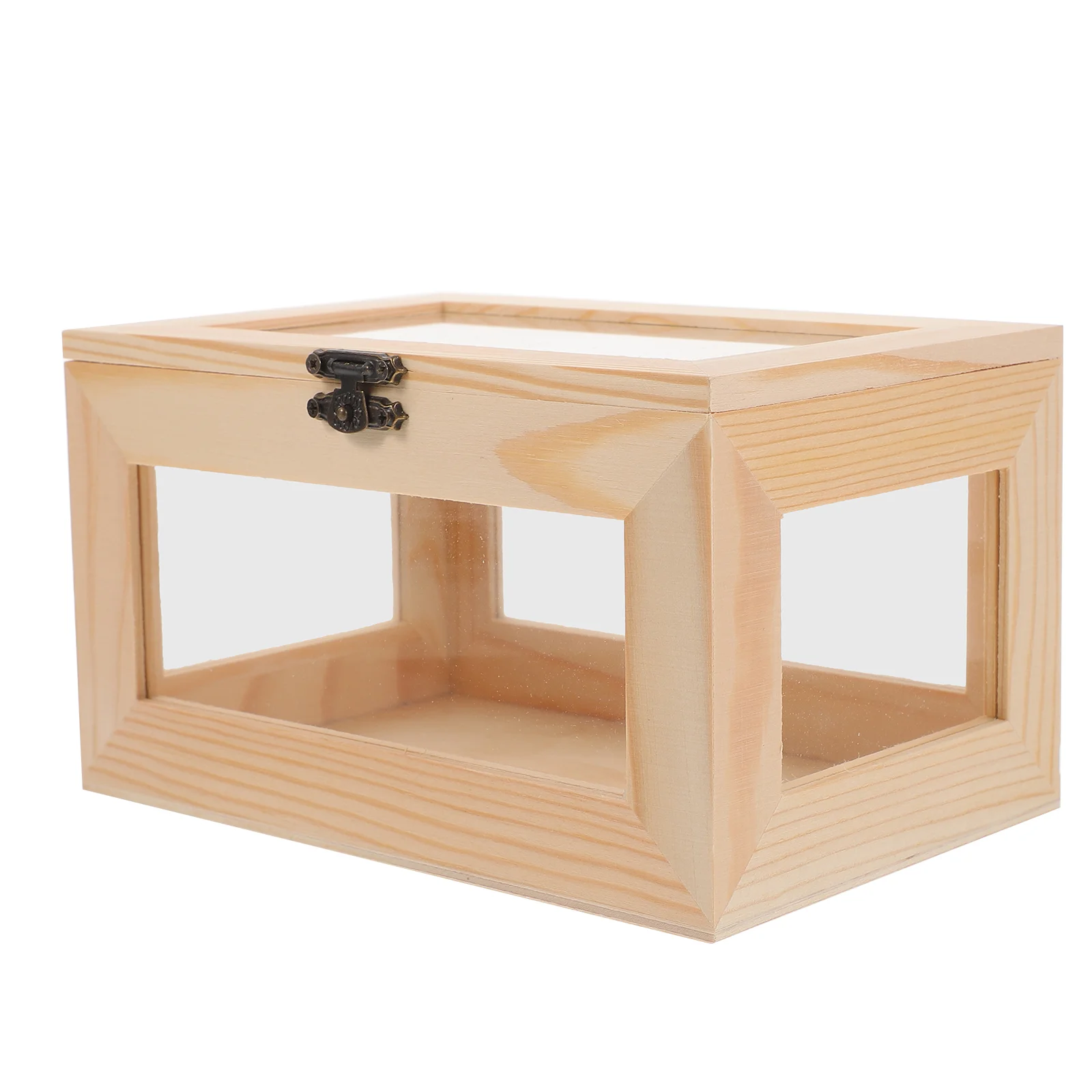 

Specimen Storage Box Transparent Display Case Containers Showcase Sample Clear Cases Holder Terrarium