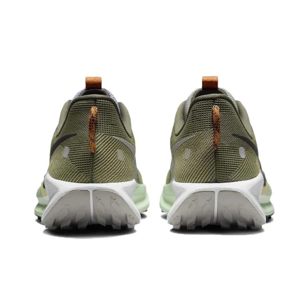 Nike Pegasus Trail 5 Low Men's and Women's Sneakers Lightweight cushioning running shoes Comfortable and wearable army green running shoes