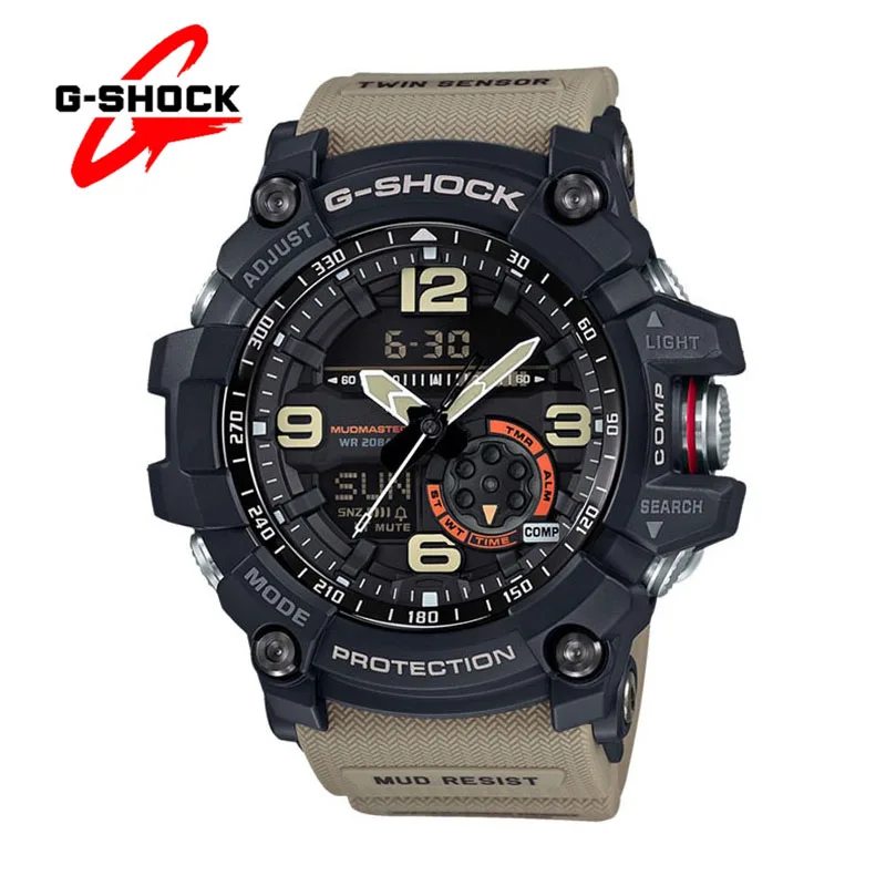 G-SHOCK GG1000 Watch Men's Quartz Watches Fashion Casual Multifunctional Outdoor Sports Shockproof LED Dial Dual Display Clocks