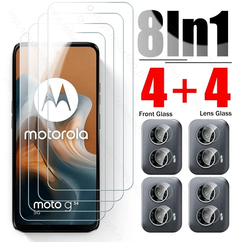 

Защитное стекло для объектива камеры Motorola Moto G34 5G, защитная пленка для экрана из закаленного стекла MotoG34 Moto Rola G34 G 34 34G