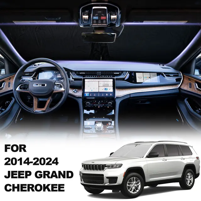 Jeep グランドチェロキー　サンシェード Amazon | LUWU ジープ グランドチェロキー 4代目 アクセサリー